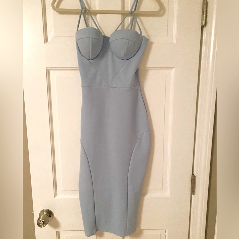 PLT baby blue dress